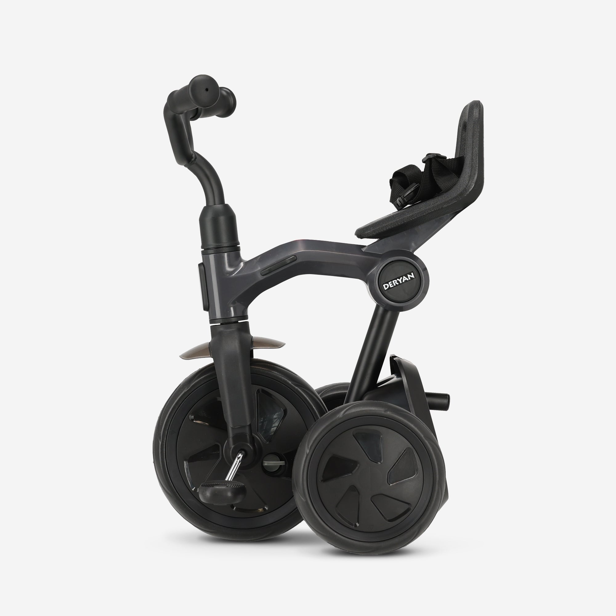 Drifter Tricycle with push bar Black