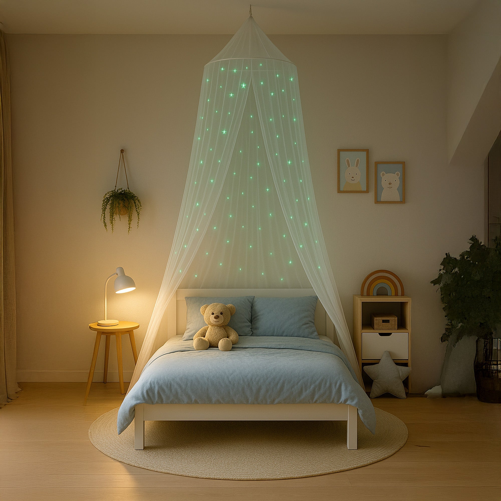 Glow in the dark Mosquito Net