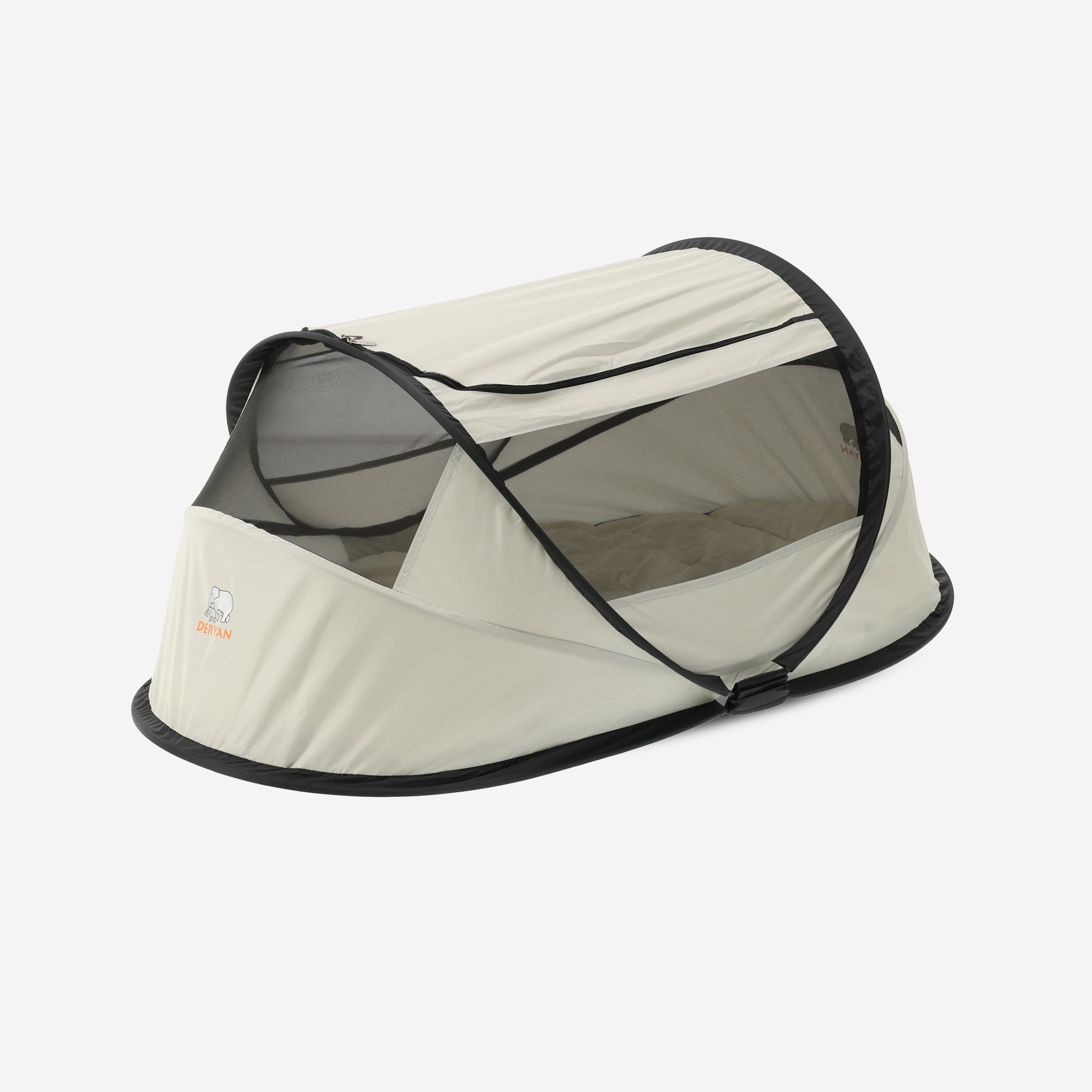 BabyBox Baby Tent Camping Crib + Cotton Blanket