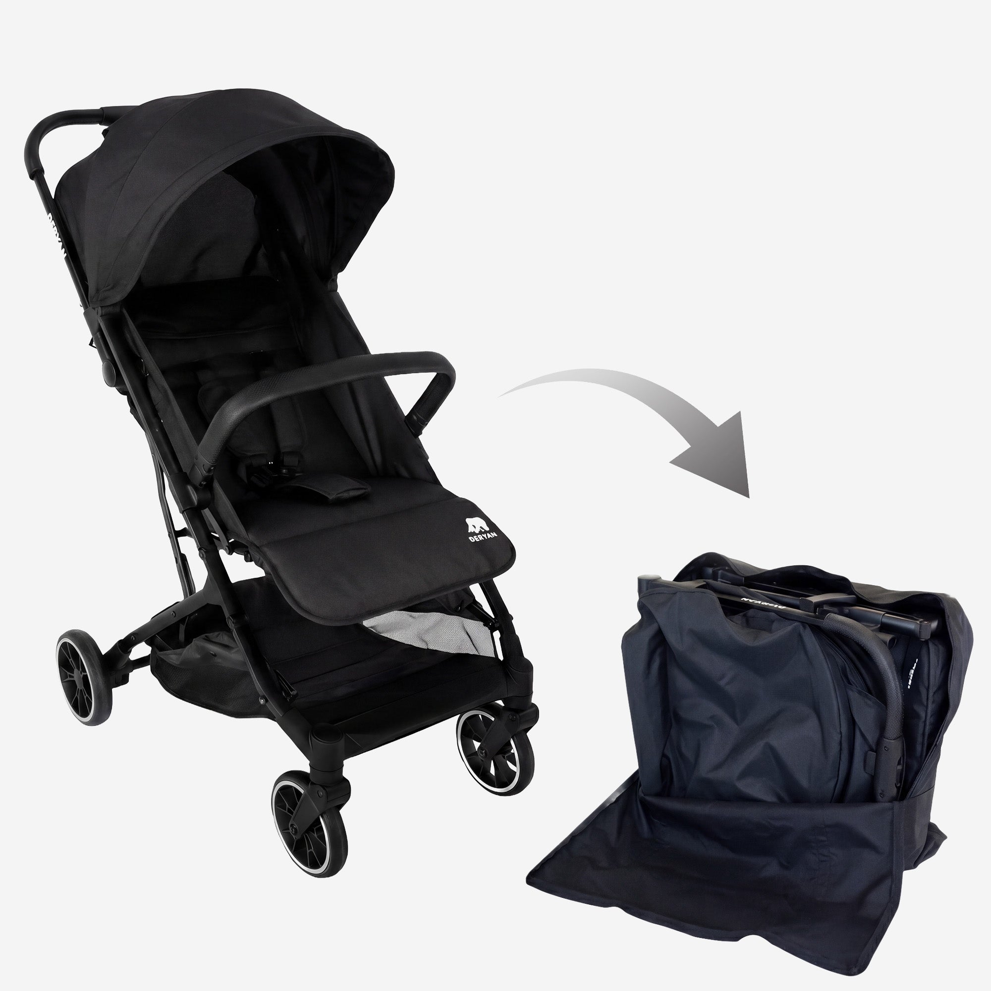 kinderwagen transporttasche Transporttasche für kompakte Kinderwagen
