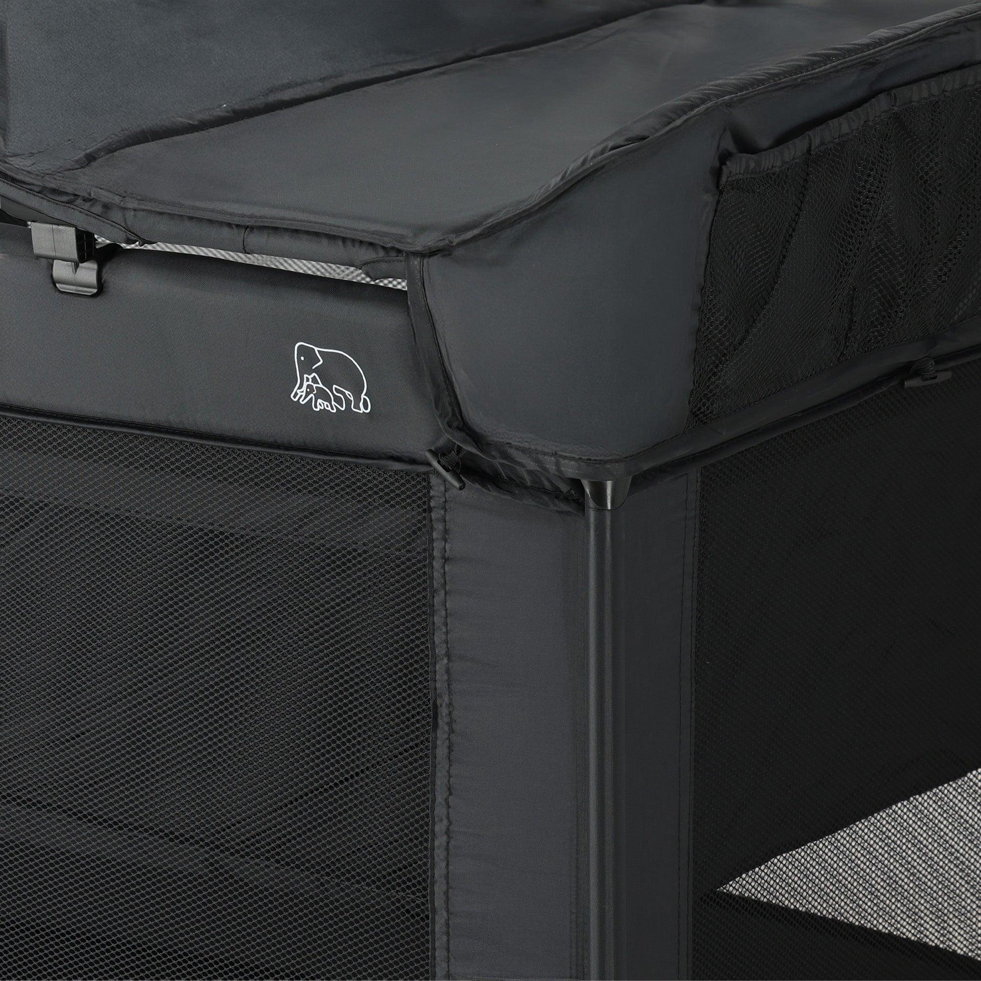 Luxe Campingsäng Svart