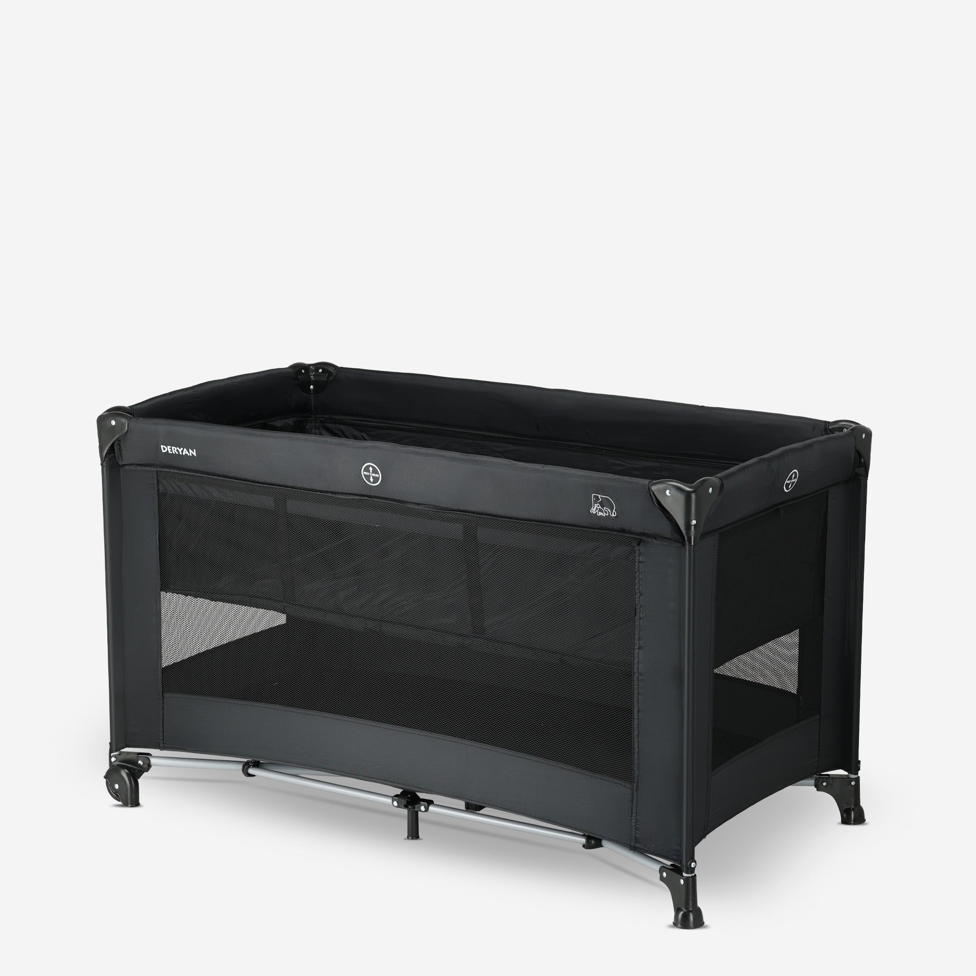 Luxe Campingsäng Svart