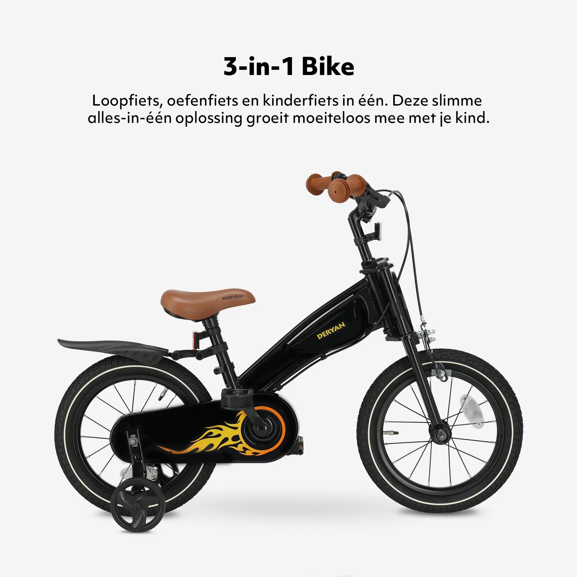 Turbo 3-in-1 Kids bicycle 14 inches
