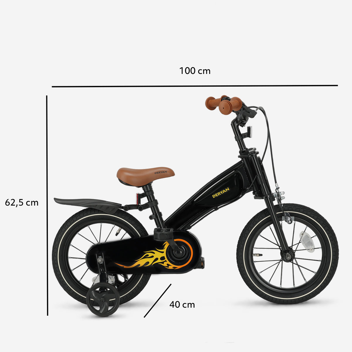 Turbo 3-in-1 Kinderfiets 14 inch