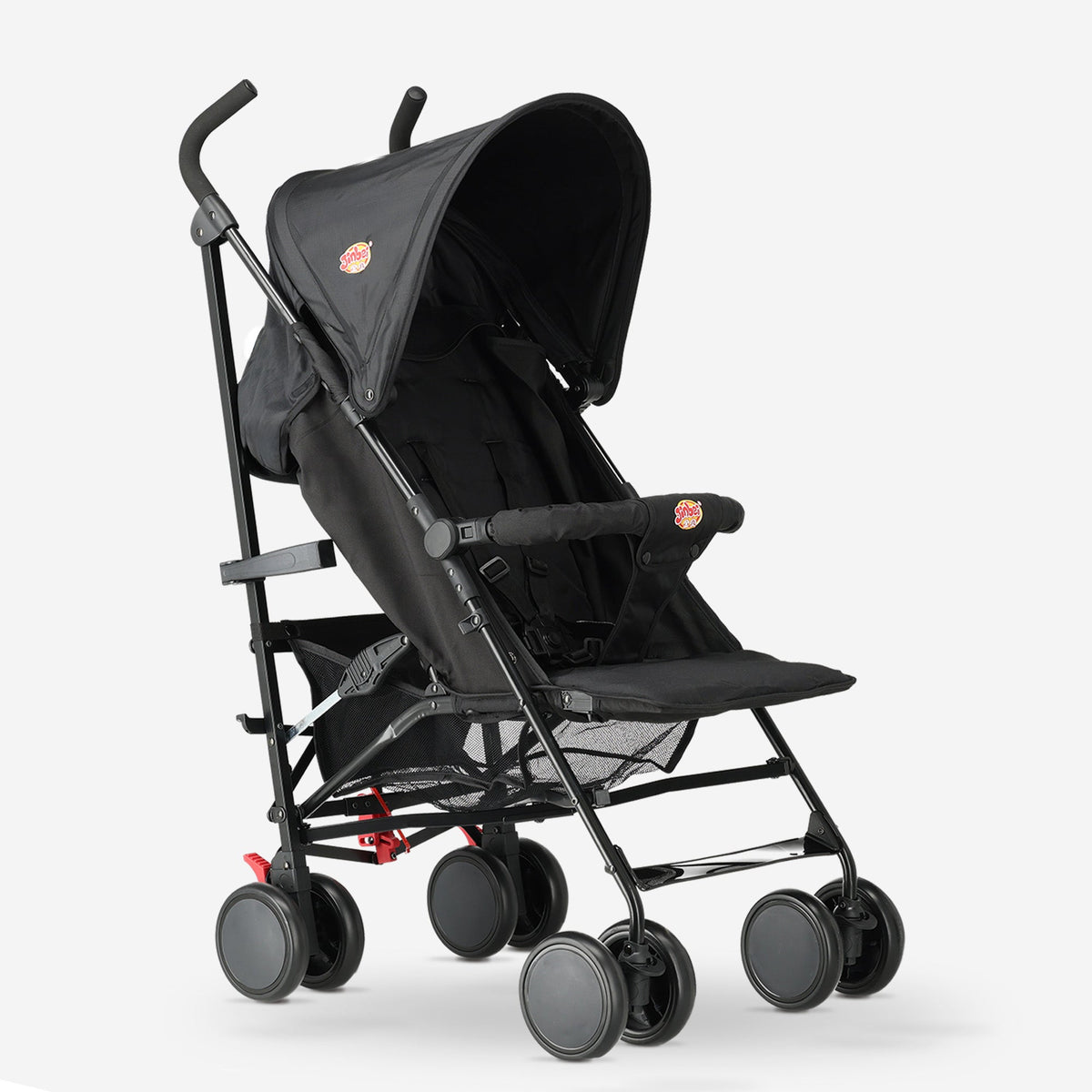 Umbrella Stroller - Adjustable Stroller - Up to 15 kg - Black
