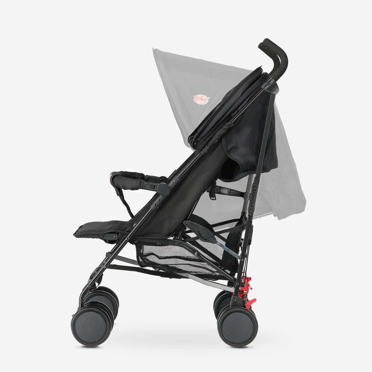 Umbrella Stroller - Adjustable Stroller - Up to 15 kg - Black