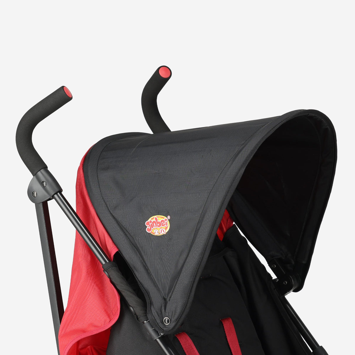 Umbrella Stroller - Adjustable Stroller - Up to 15 kg - Gray/Red