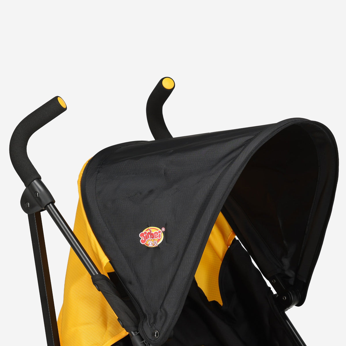 Umbrella Stroller - Adjustable Stroller - Up to 15 kg - Gray/Yellow