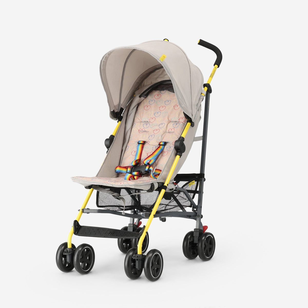 Umbrella Stroller - Adjustable Stroller - Up to 15 kg - Cream Multi