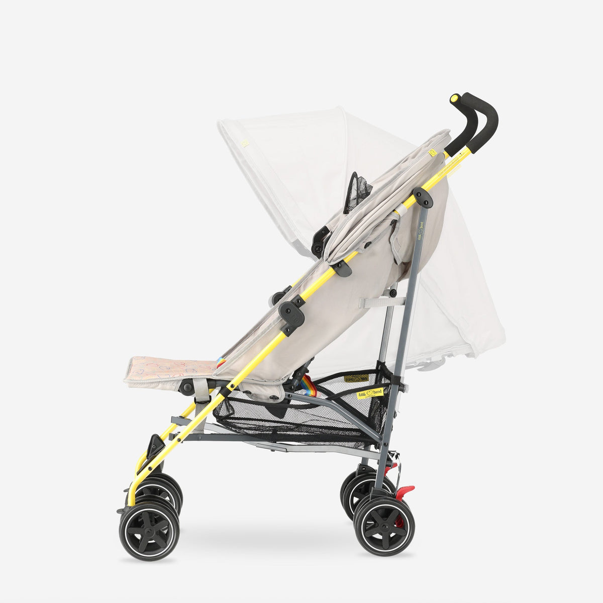 Umbrella Stroller - Adjustable Stroller - Up to 15 kg - Cream Multi