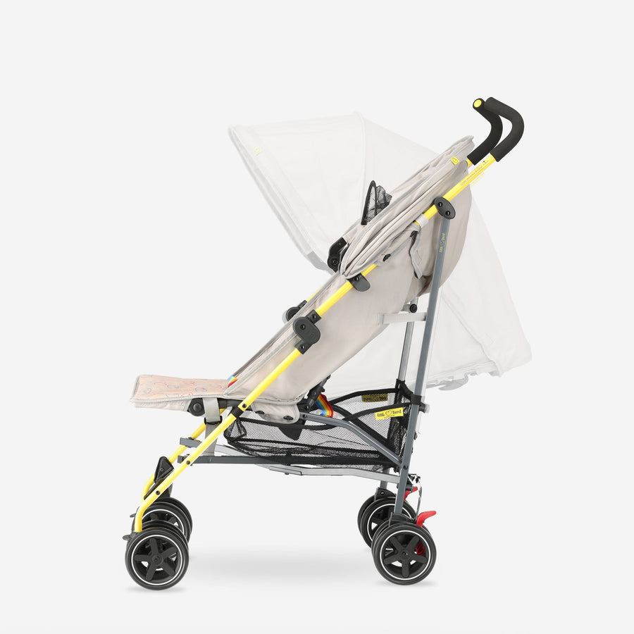 Umbrella Stroller - Adjustable Stroller - Up to 15 kg - Cream Multi