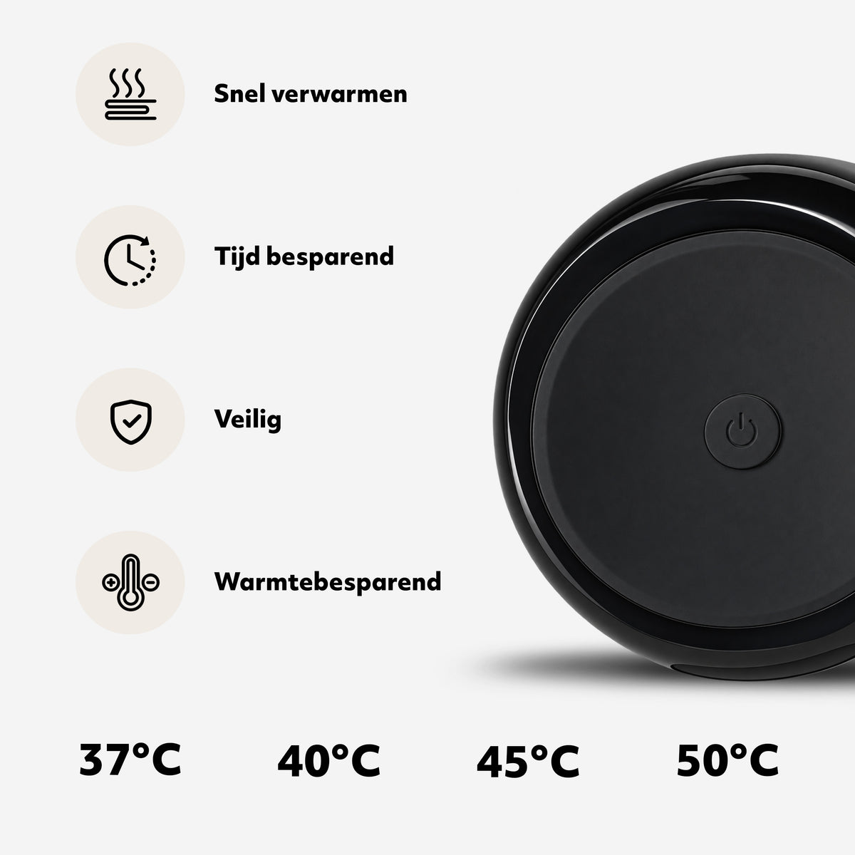 Bottle-In Bottle Warmer - Black