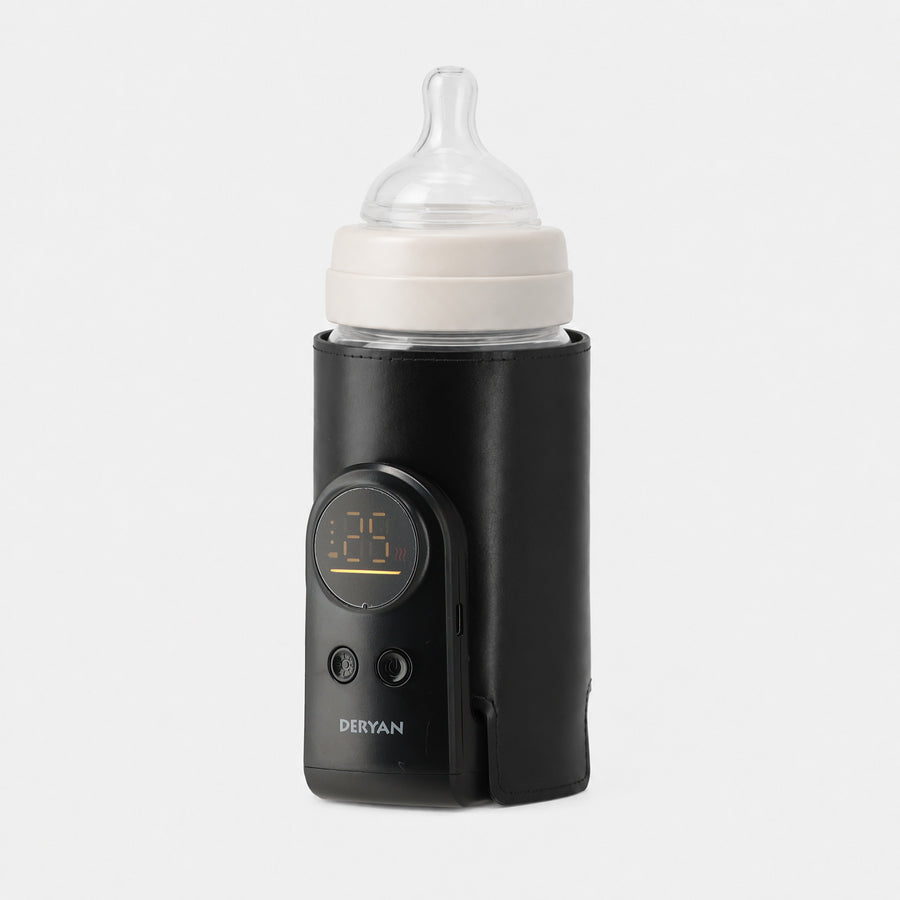 Portable Sleeve Bottle Warmer - Black