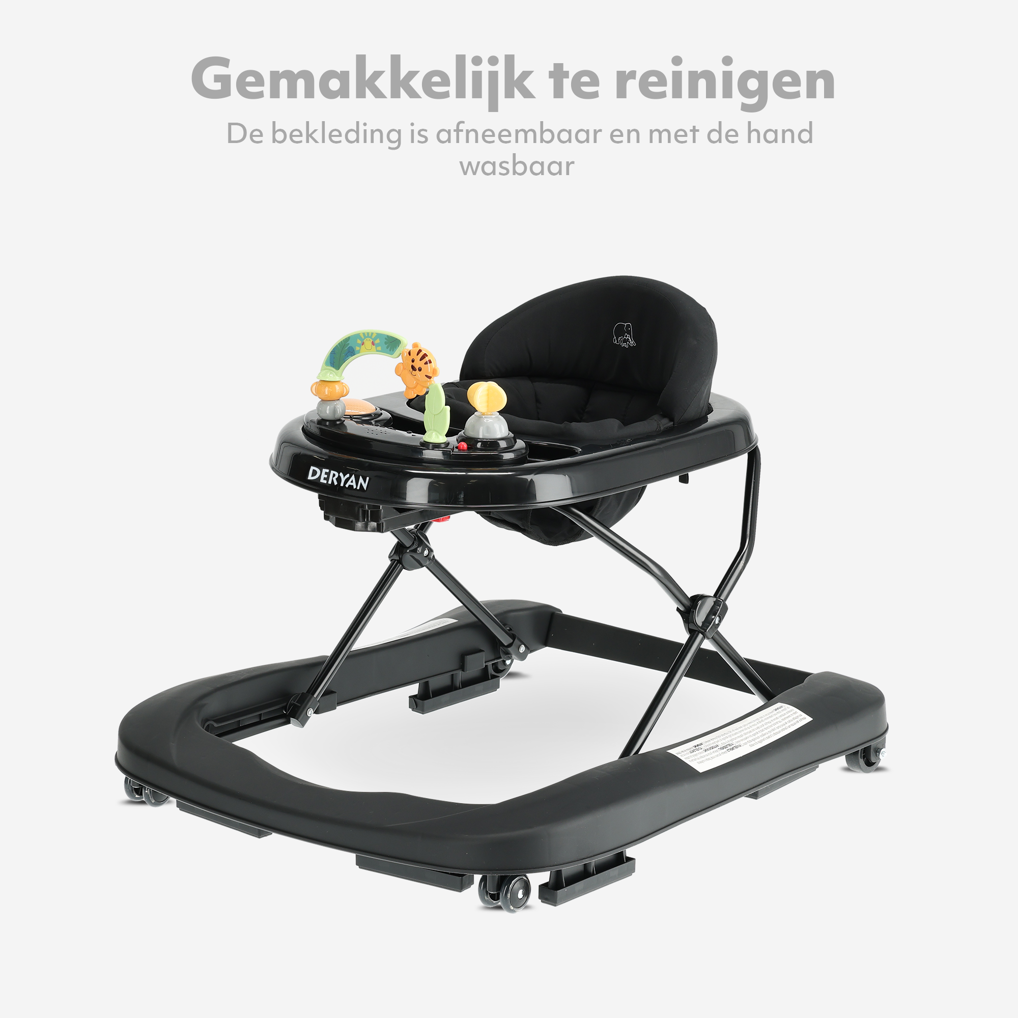 2-in-1 Walker Black