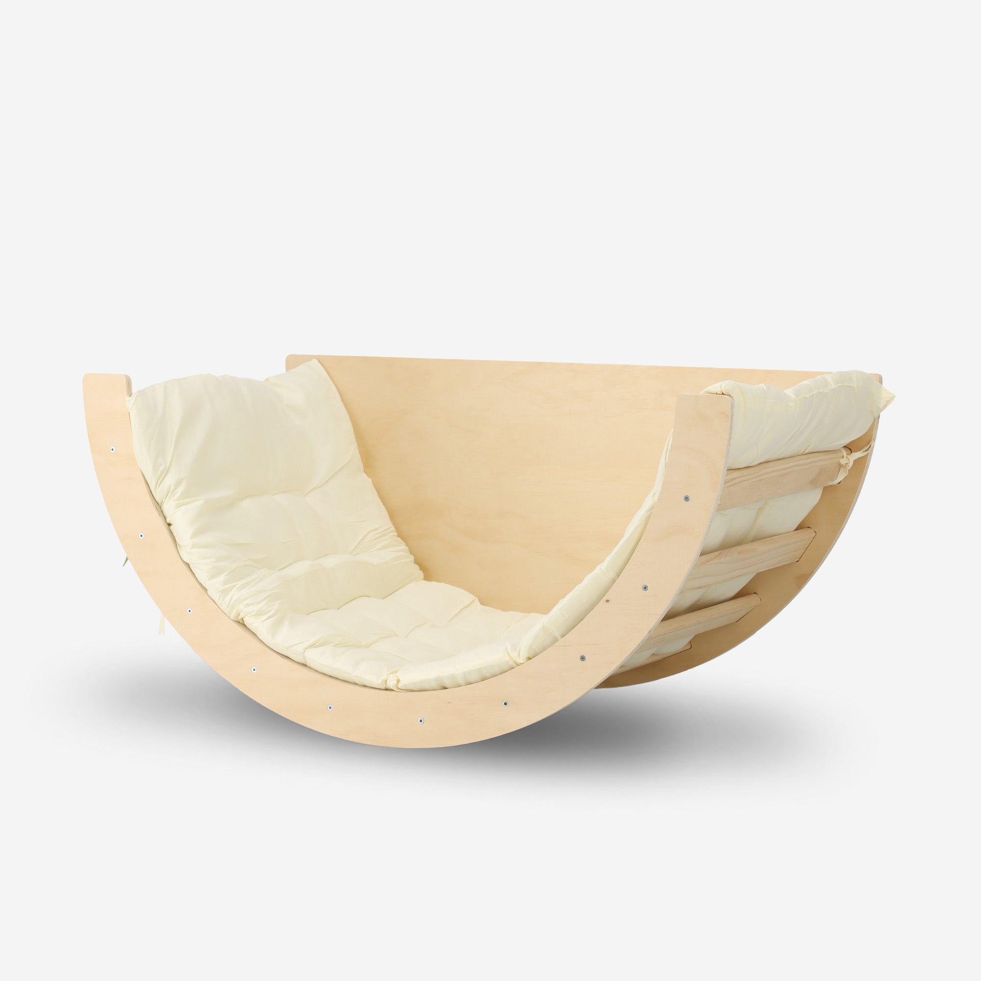 Multifunctional Climbing Arch - 5 in 1 model - Play Arch - Climbing Rack - Playground - Includes Cushion - Drawing Table - Wood