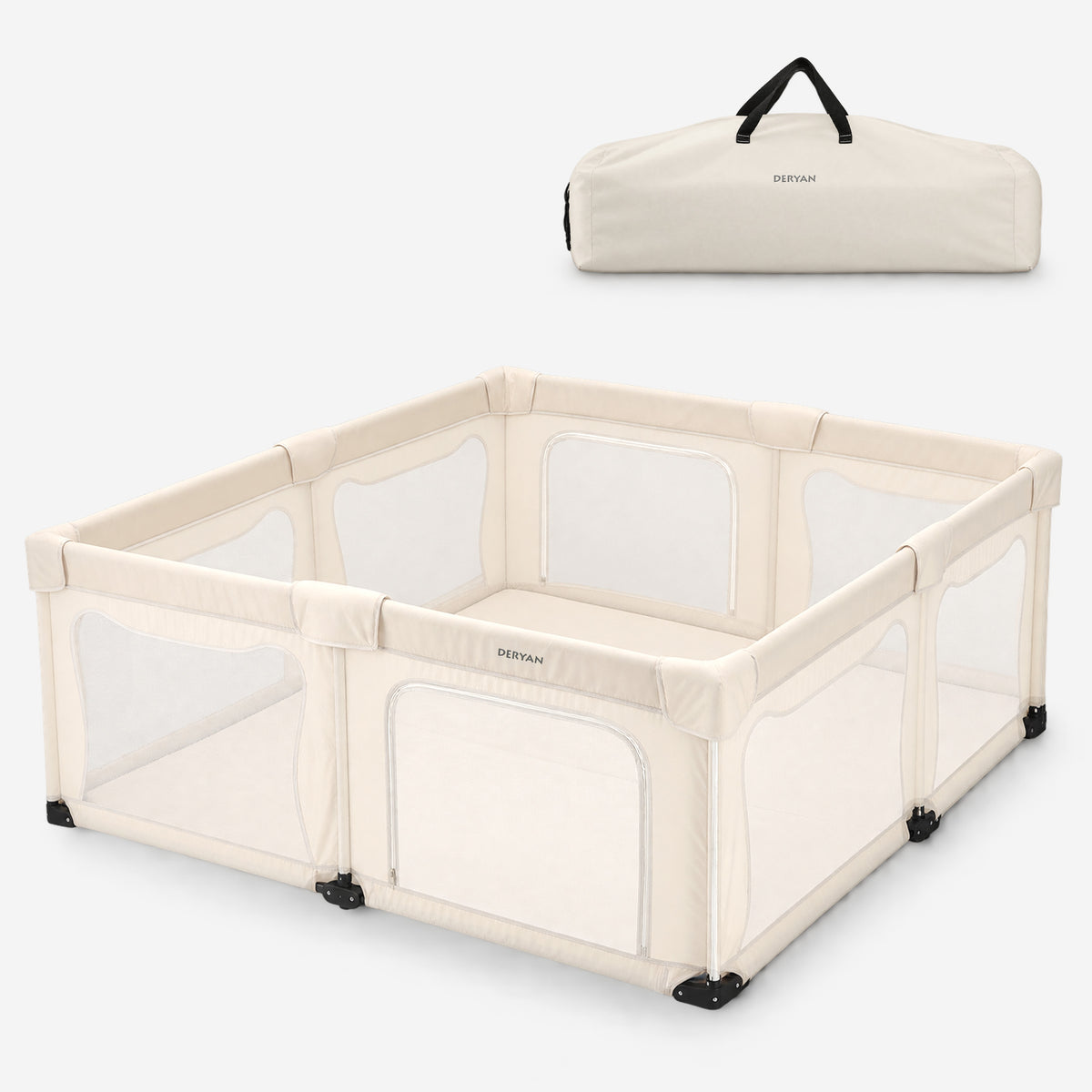 Opvouwbare Kinderbox XL - Cream