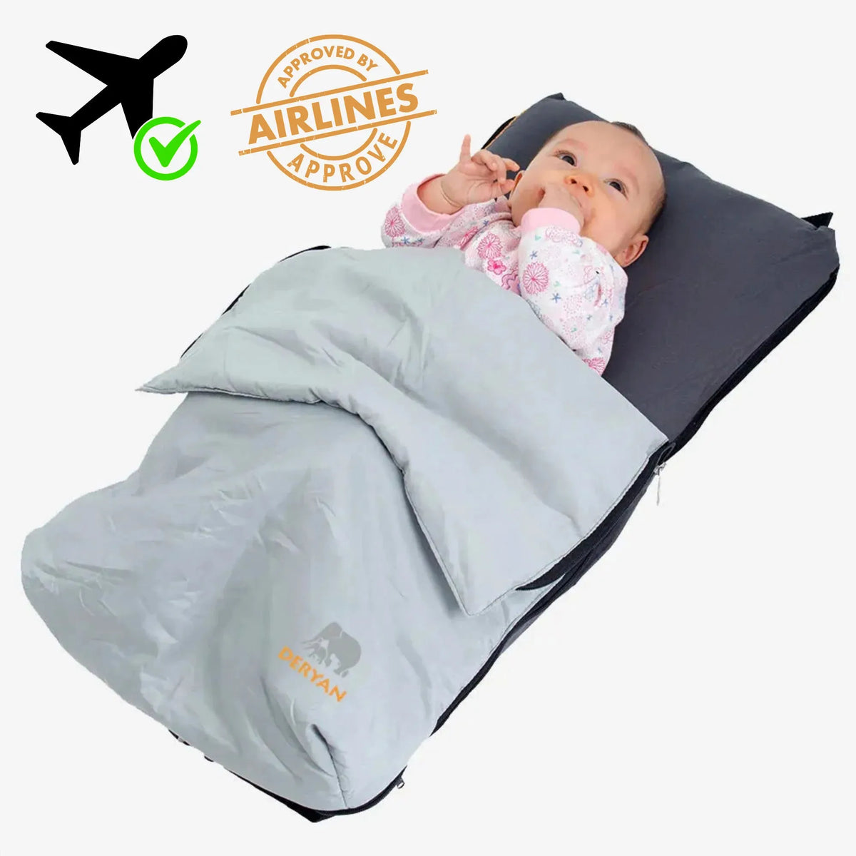 Poltroncina/Materassino IWH Per Bambini - Blu, Apribile 125x57 Cm Poltroncina/Materassino IWH Per Bambini - Blu, Apribile 125x57 Cm