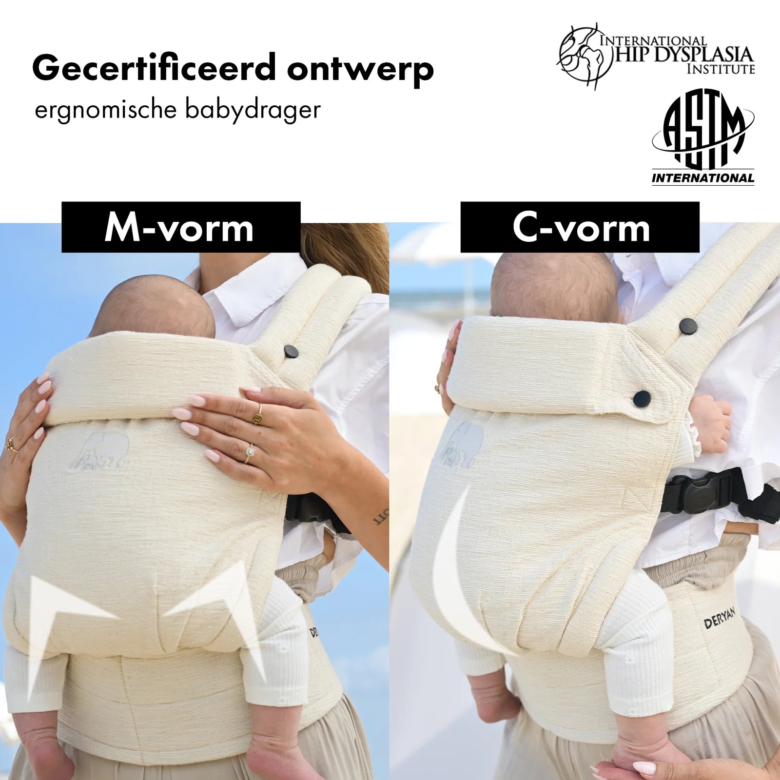 Baby carrier Embrace Soft Knit Cream