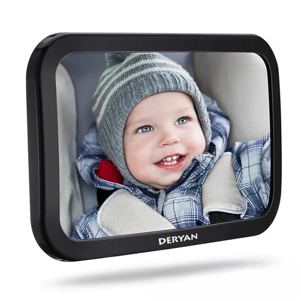 Baby autospiegel met 1080P camera & 4,3'' scherm - Solvian