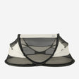 Baby Luxe Cream reisbed pop-up met muggennet <1 mm zelfopblaasbaar matras en draagtas