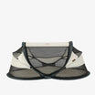 Baby Luxe Cream pop-up reisbed met zelfopblaasbaar matras muggennet <1 mm en 50% UV-bescherming