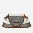 Baby Luxe Sand reisbedje pop-up met 50% UV-bescherming muggennet <1 mm en zelfopblaasbaar matras