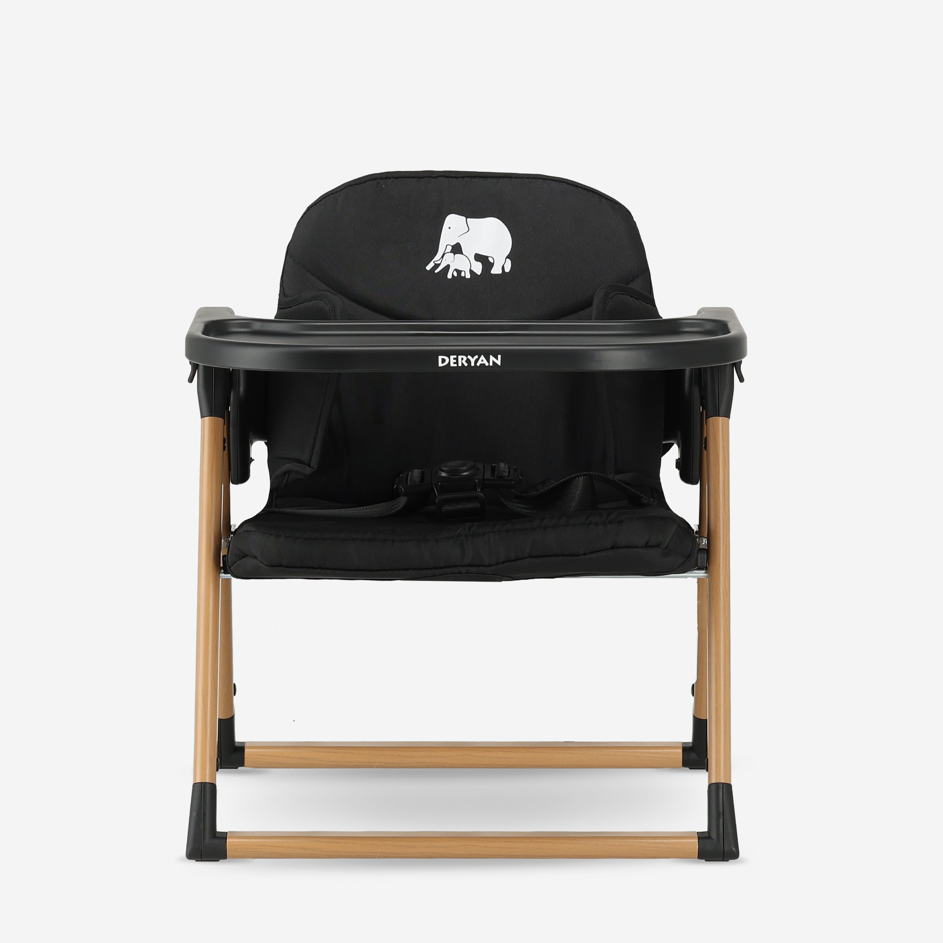 Booster Stoelverhoger S - Zwart/hout