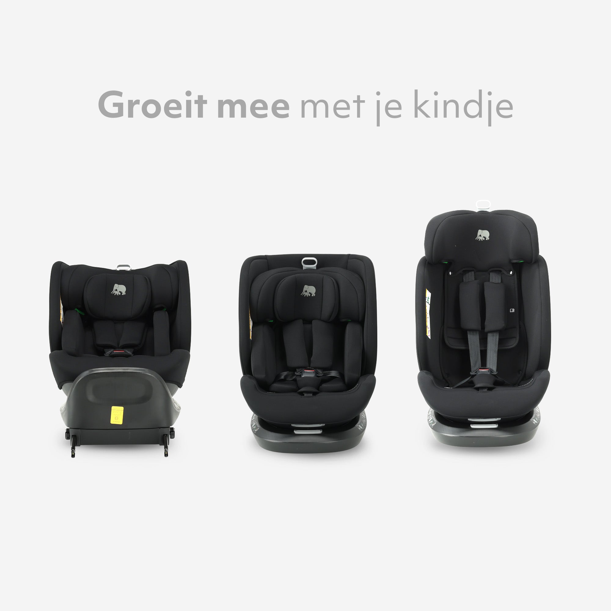 Cassie Luxe I-size Autostoel - Groep 0-1-2-3 - Isofix - Draaibaar 360°