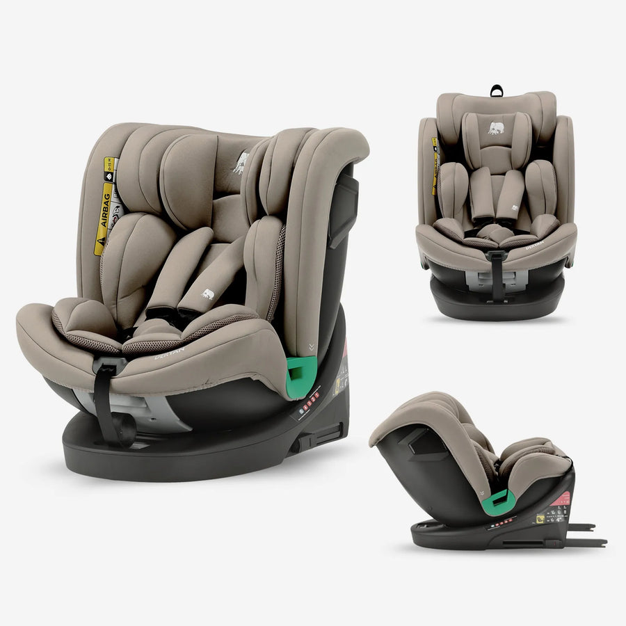 Colin Luxe i-Size/Isofix 360°-autostol 40–150 cm – 0–36 kg – Truffle Nougat