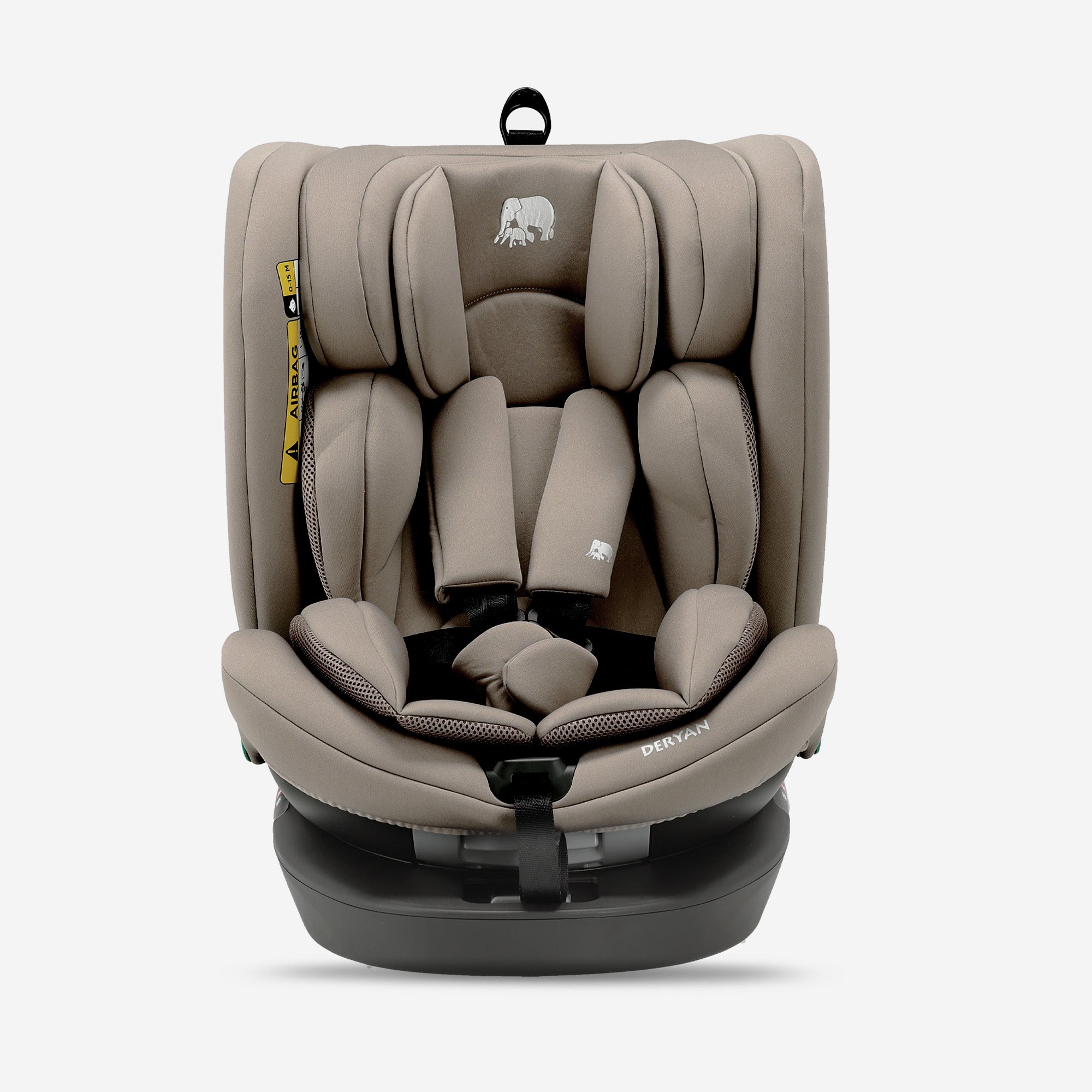 Colin Luxe i-Size/Isofix 360°-autostol 40–150 cm – 0–36 kg – Truffle Sand