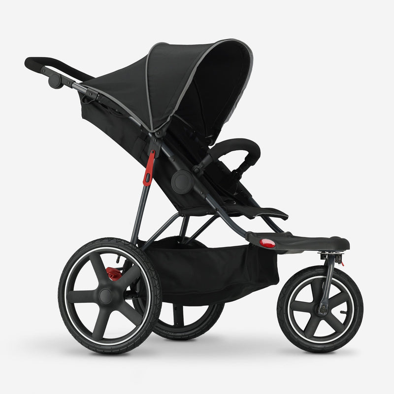 Cochecito para correr Mooiys Cruze Jogger - Negro