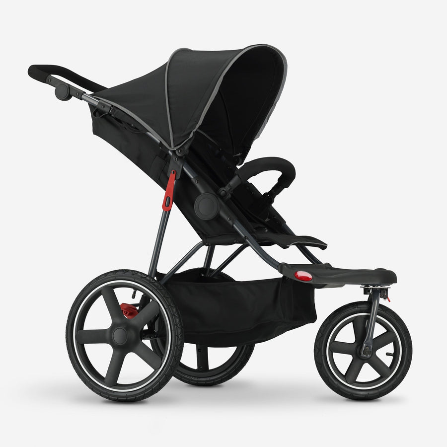 Mooiys Cruze Jogger Running Stroller - Black
