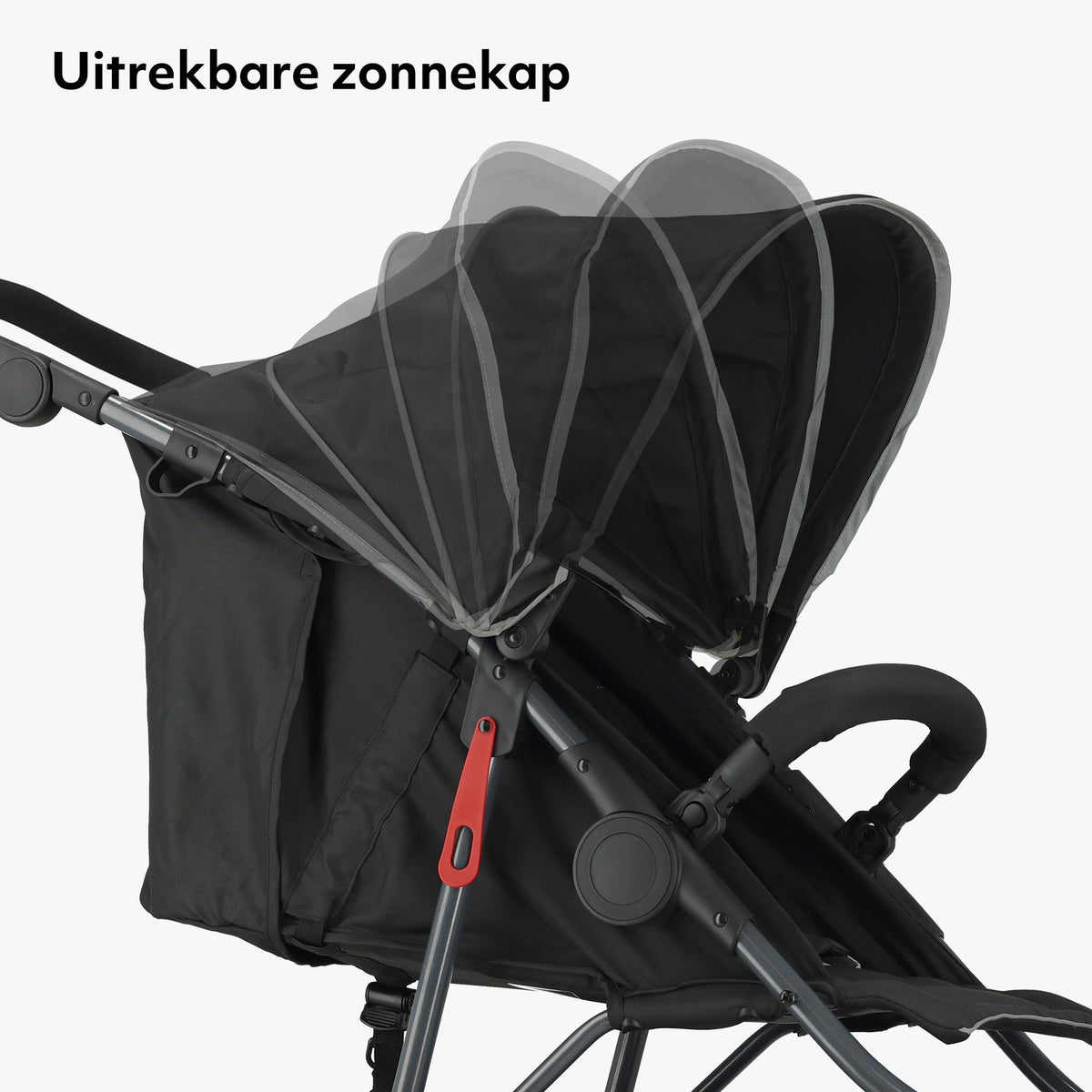 Mooiys Cruze Jogger Running Stroller - Black