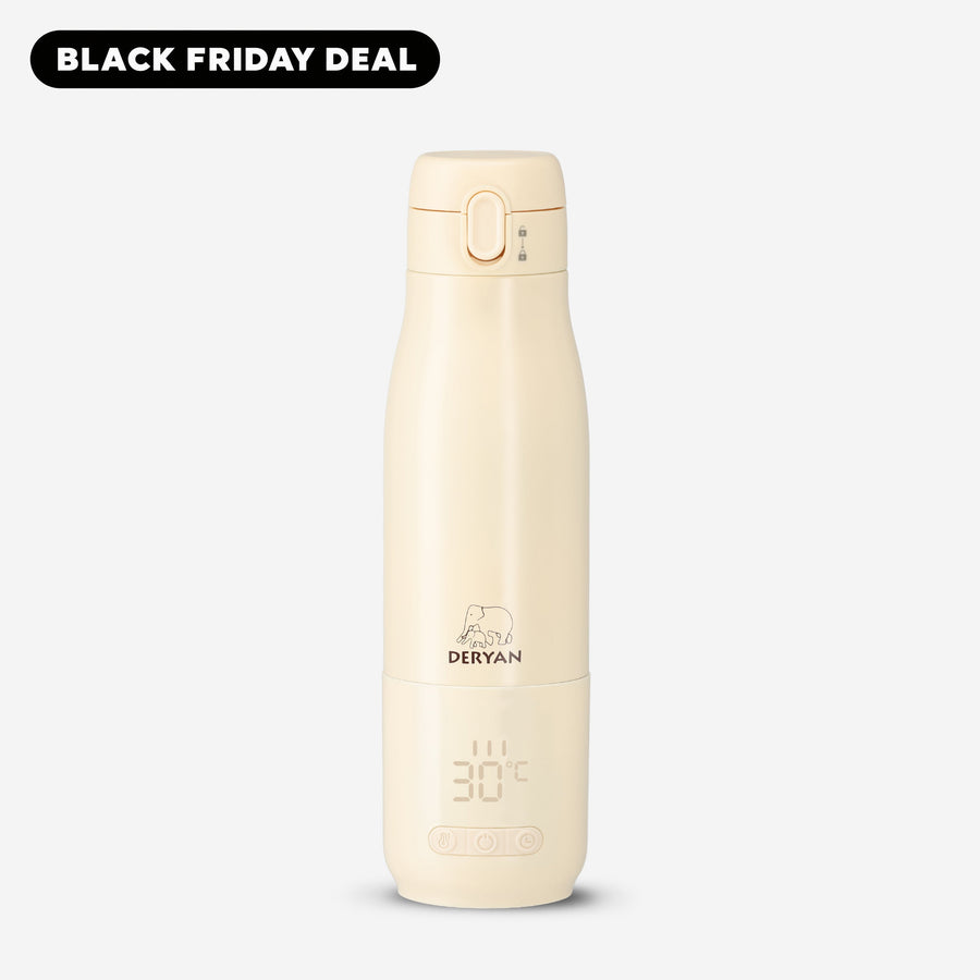Kabelloser Flaschenwärmer 350 ml – Beige