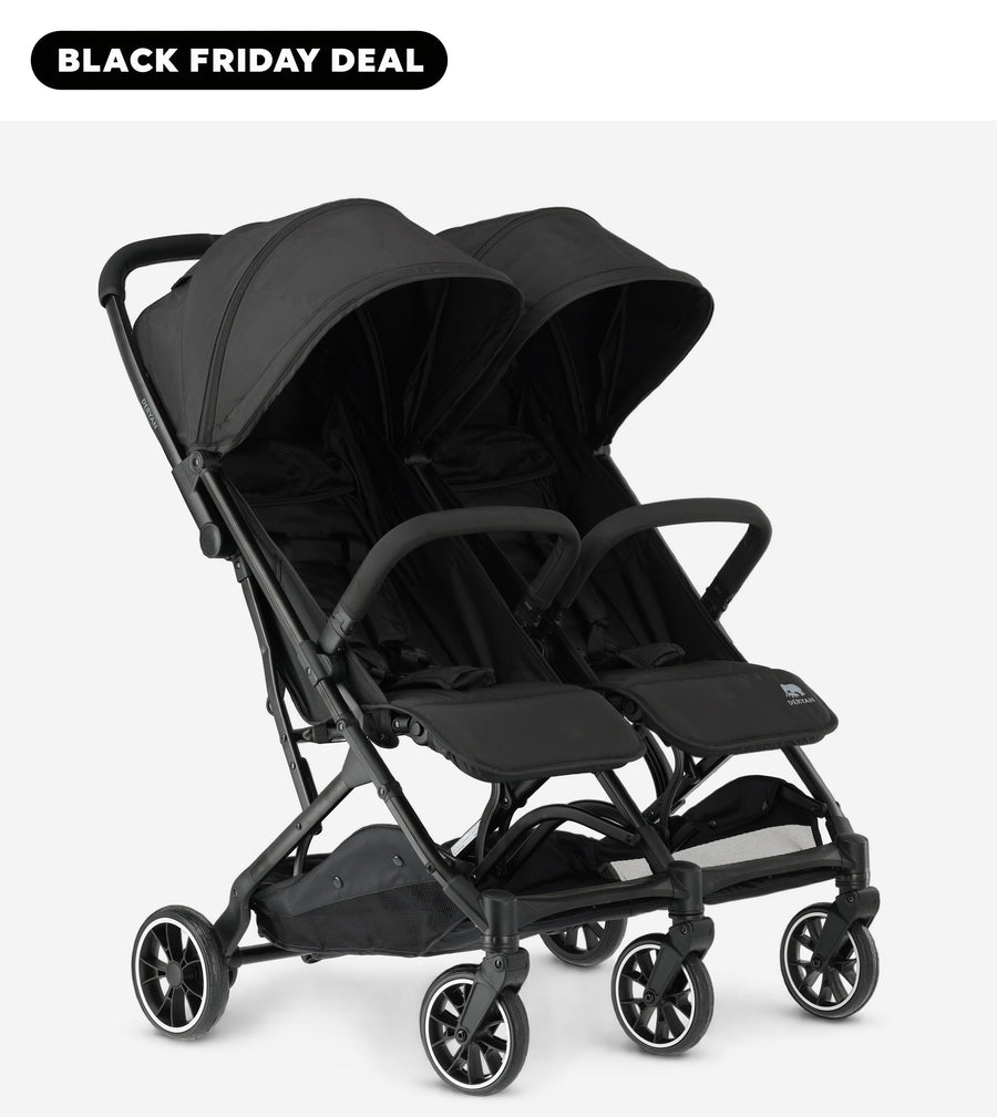 Rolo X2 Duo Klapvogn Sort