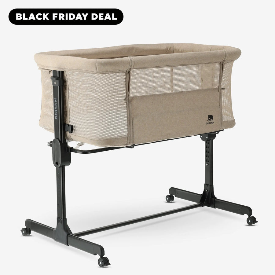 Co-Sleeper Snoozy Cradle - Sand Melange