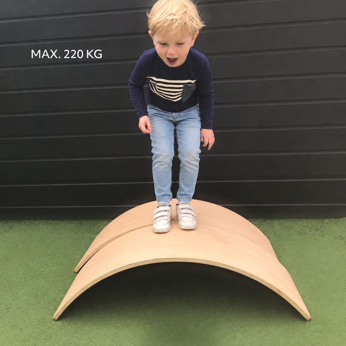 Balance Board Træ 90 cm - wobl