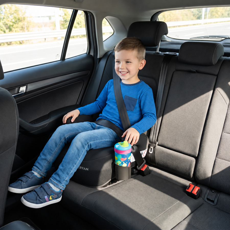 Cody i-Size ISOFIX Booster Seat - Black