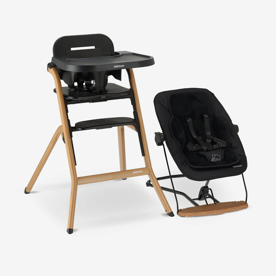 Curve Highchair Set Complete - Inkluderer skråstol