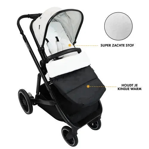 schlafsack für kinderwagen Deryan Sac de Pieds pour Poussette Evy: Protection Sans Couture contre les Moustiques et les Insectes