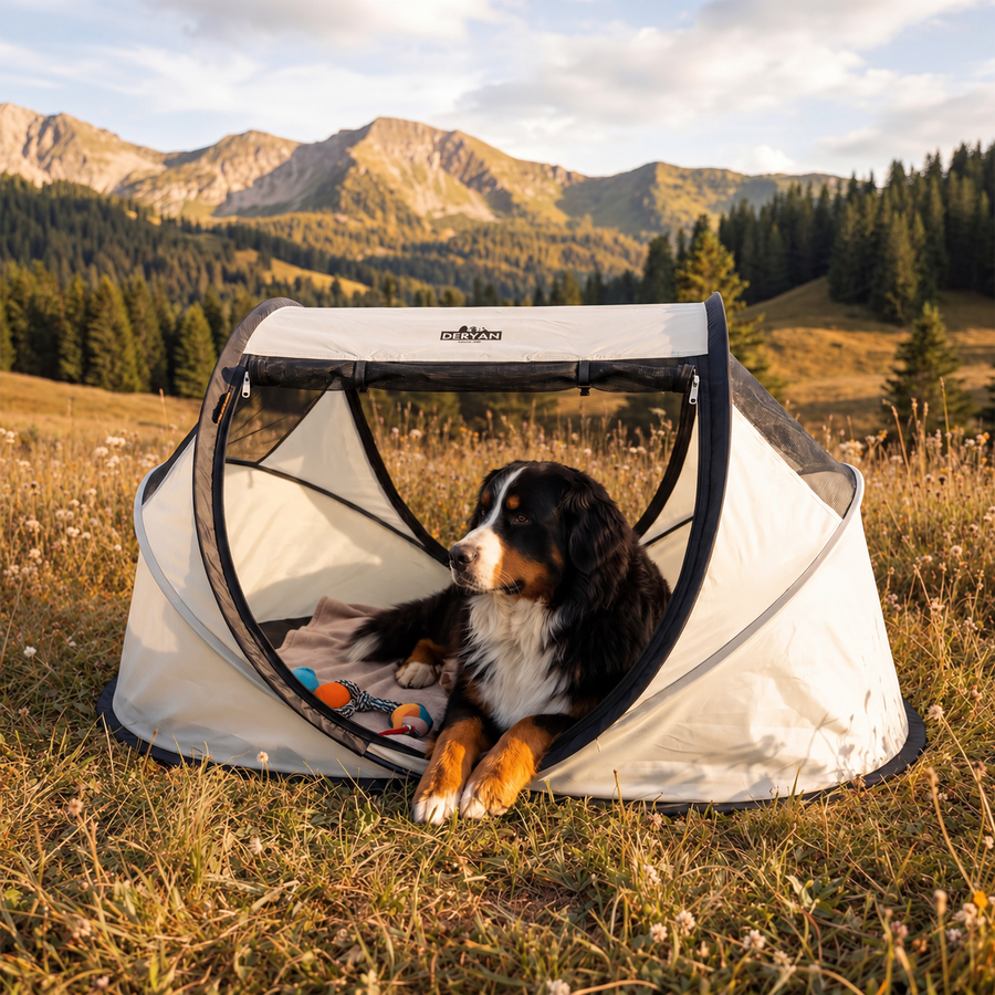 Dogs & Cats Pop-Up-hundegård med ekstra tykt net – Large