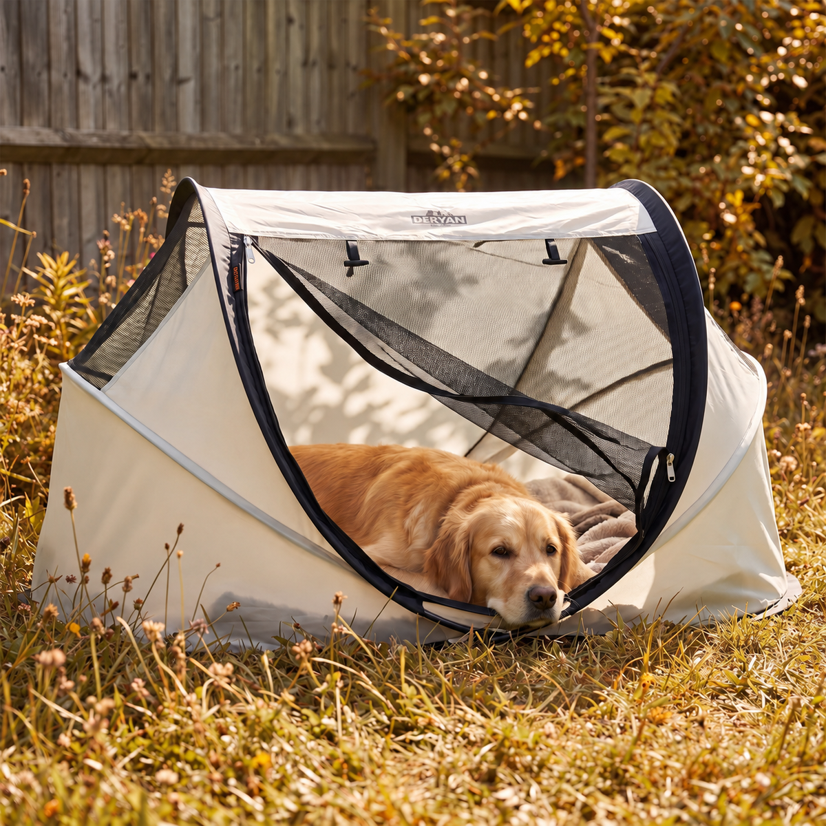 Dogs & Cats Pop-Up Dog Pen with Extra-Thick Mesh - Large