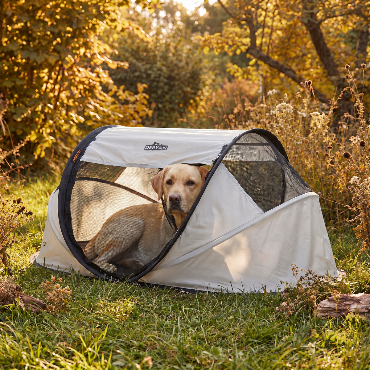 Dogs & Cats Pop-Up Dog Pen with Extra-Thick Mesh - Medium