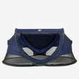 Peuter Luxe Navy Pop-Up reisbed met zelfopblaasbaar matras muggennet <1 mm en 50% UV-bescherming