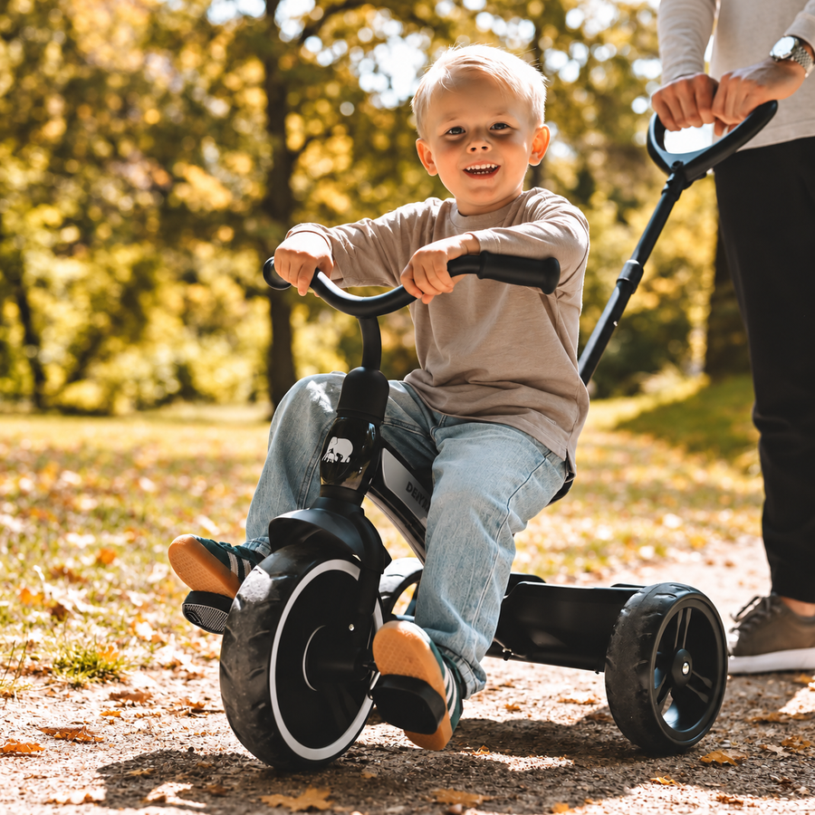 Trehjulet cykel med styr