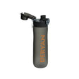DERYAN 600 ml, sans BPA, légère (100 g), avec bouchon à pression, compacte
