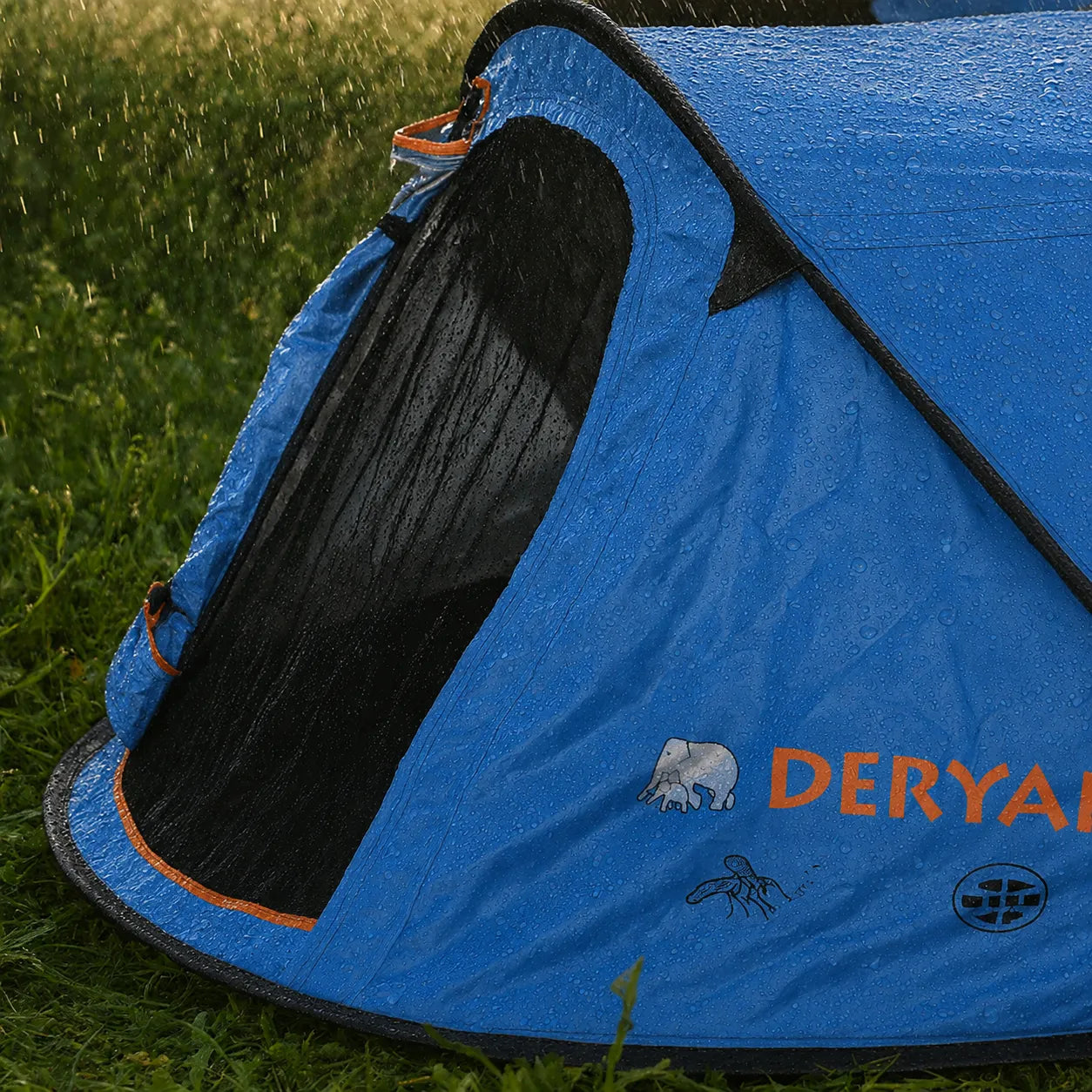 Pop-Up-Zelt Dome 2000 mm Wassersäule Navy