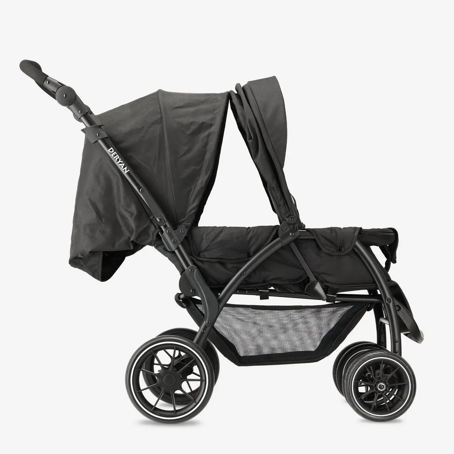 Elena Double Stroller Black