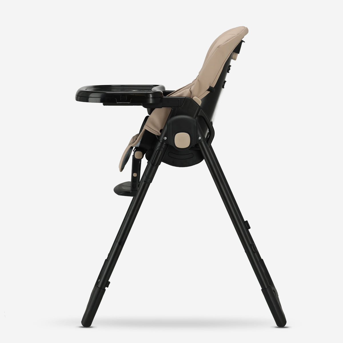 Mooiys Ella 2-in-1 High Chair - For Newborns and Older Babies - Adjustable Seat and Footrest, Reclining Position