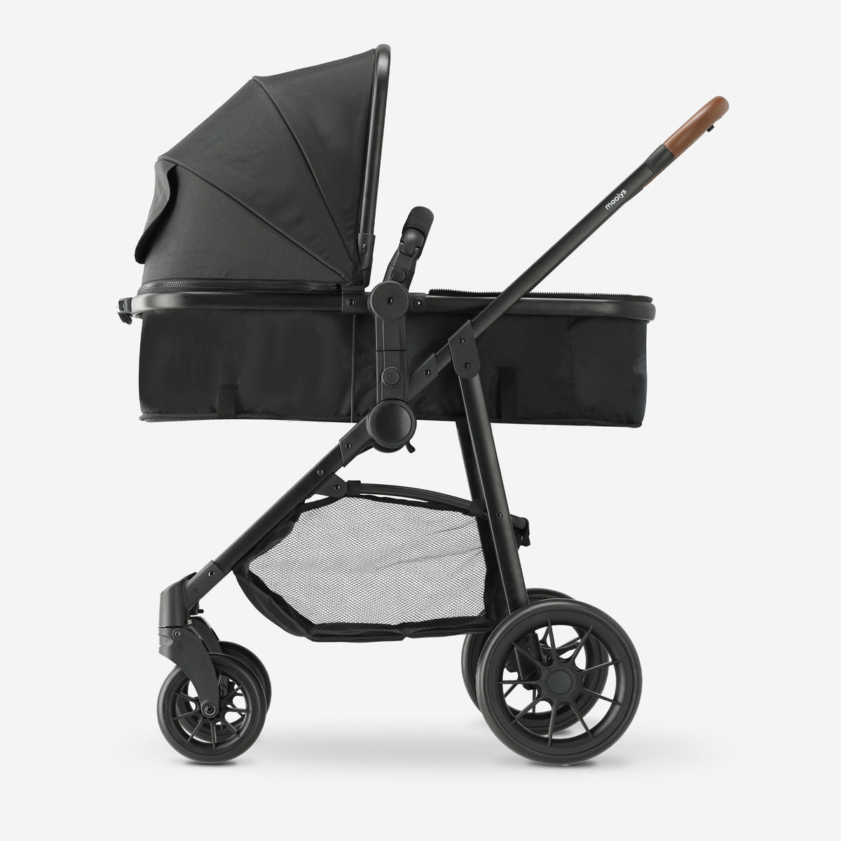 Mooiys Kai Stroller - 3-in-1 Travel System Stroller - Black